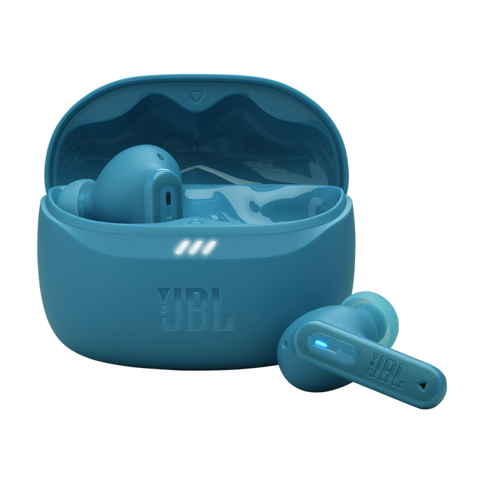 JBL Tune Beam 2 - Turquoise - True Wireless Noise Cancelling Earbuds - Hero image number null